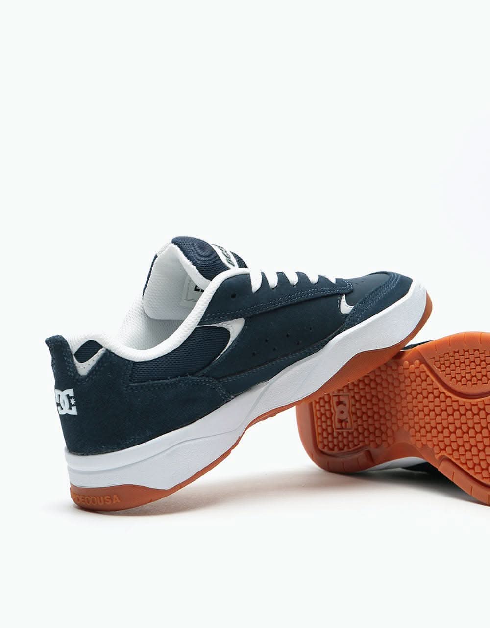DC Penza Skate Shoes - Navy/Gum