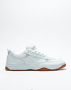 DC Penza Skate Shoes - White/White/Gum