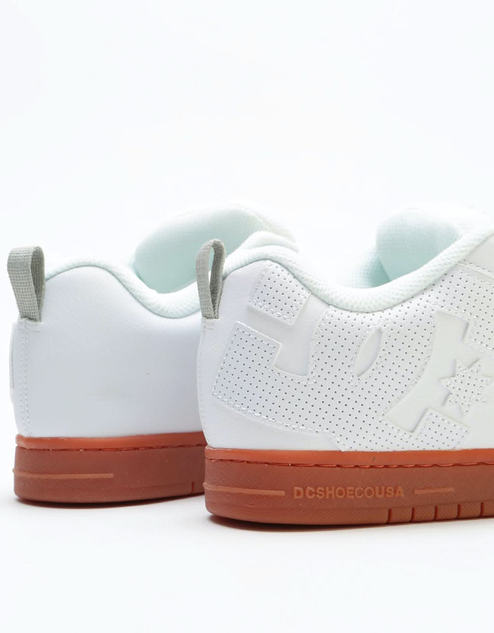 DC Court Graffik Skate Shoes - White