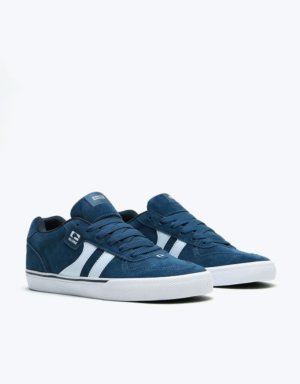 Globe Encore 2 Skate Shoes - Ensign Blue/White