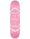 Real Stacked Oval Floral Skateboard Deck - 8.06"