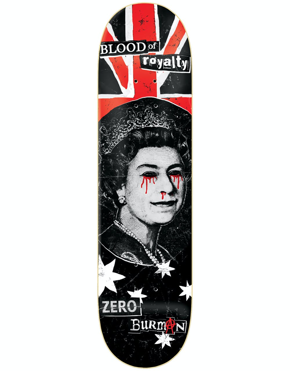 Zero Burman Blood of Royalty Skateboard Deck - 8.5"