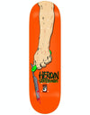 Heroin Razortop Orange Skateboard Deck - 9"