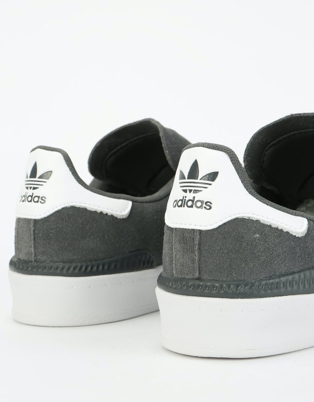 Adidas Campus ADV Skate Shoes - Grey/White/Gold Metallic