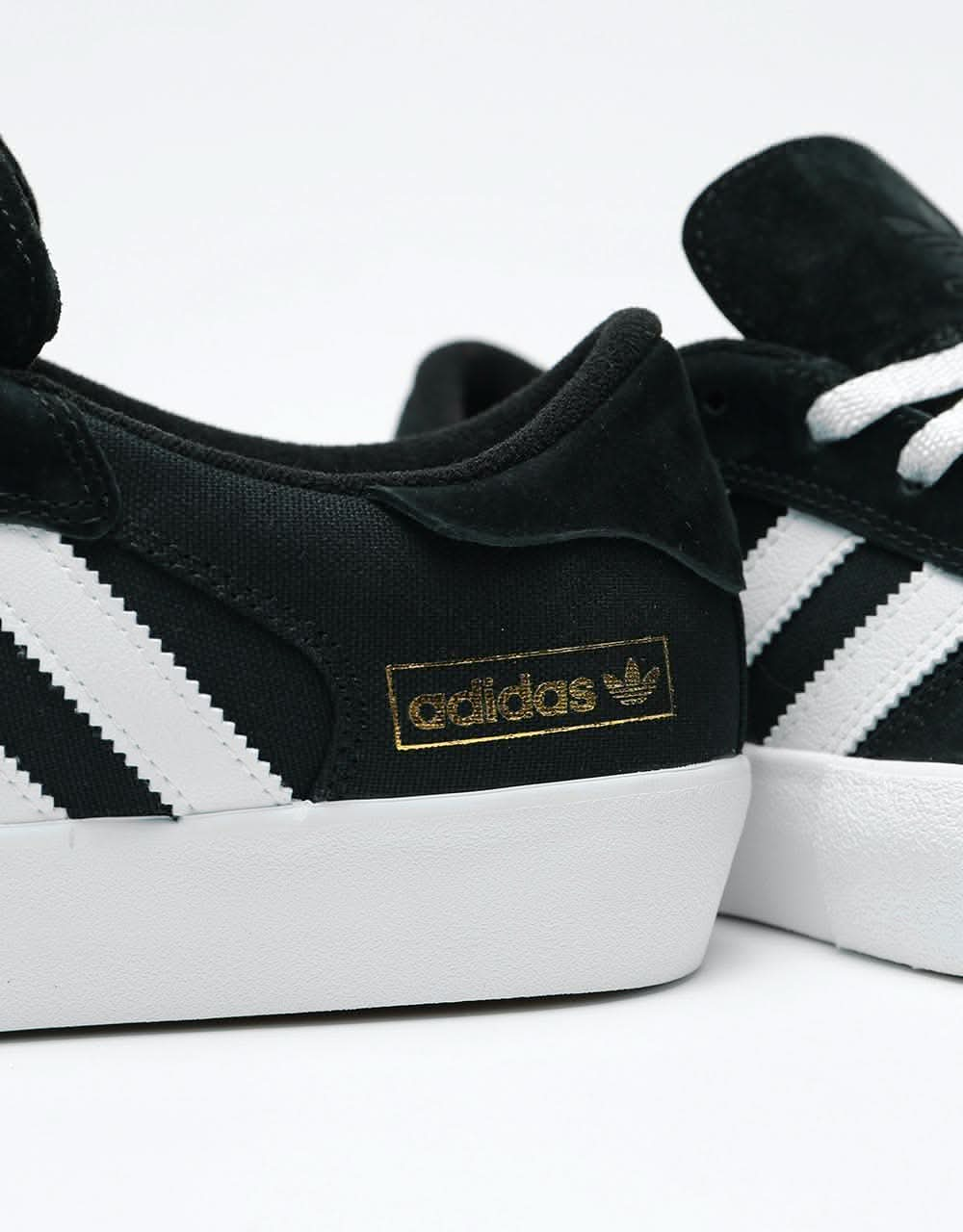 Adidas Matchbreak Super Skate Shoes - Core Black/White/Gold Metallic