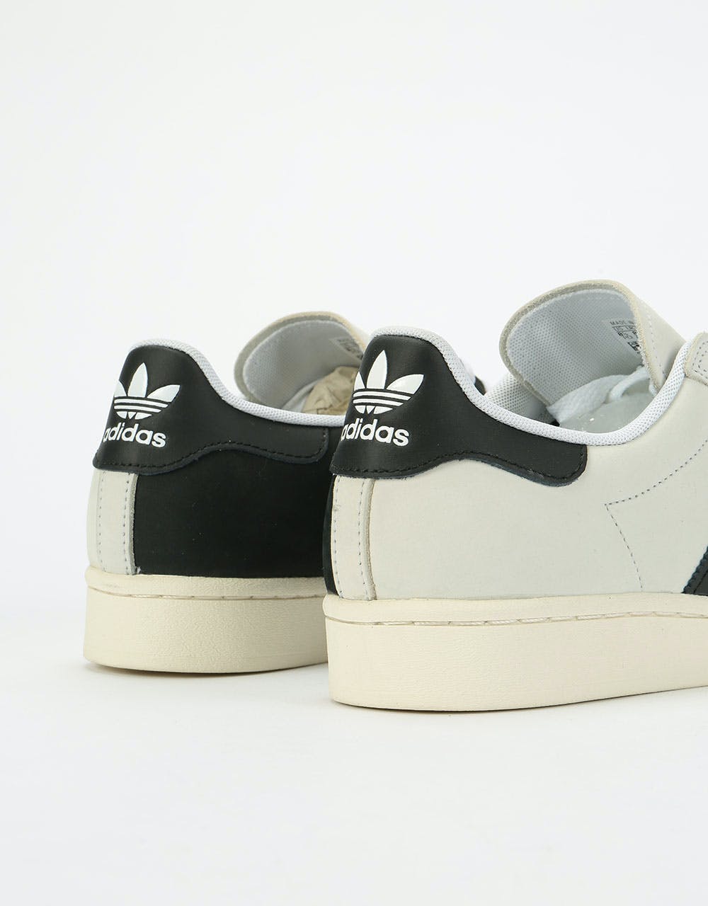 Adidas Superstar 50 Skate Shoes - White/Core Black/Gold Metallic