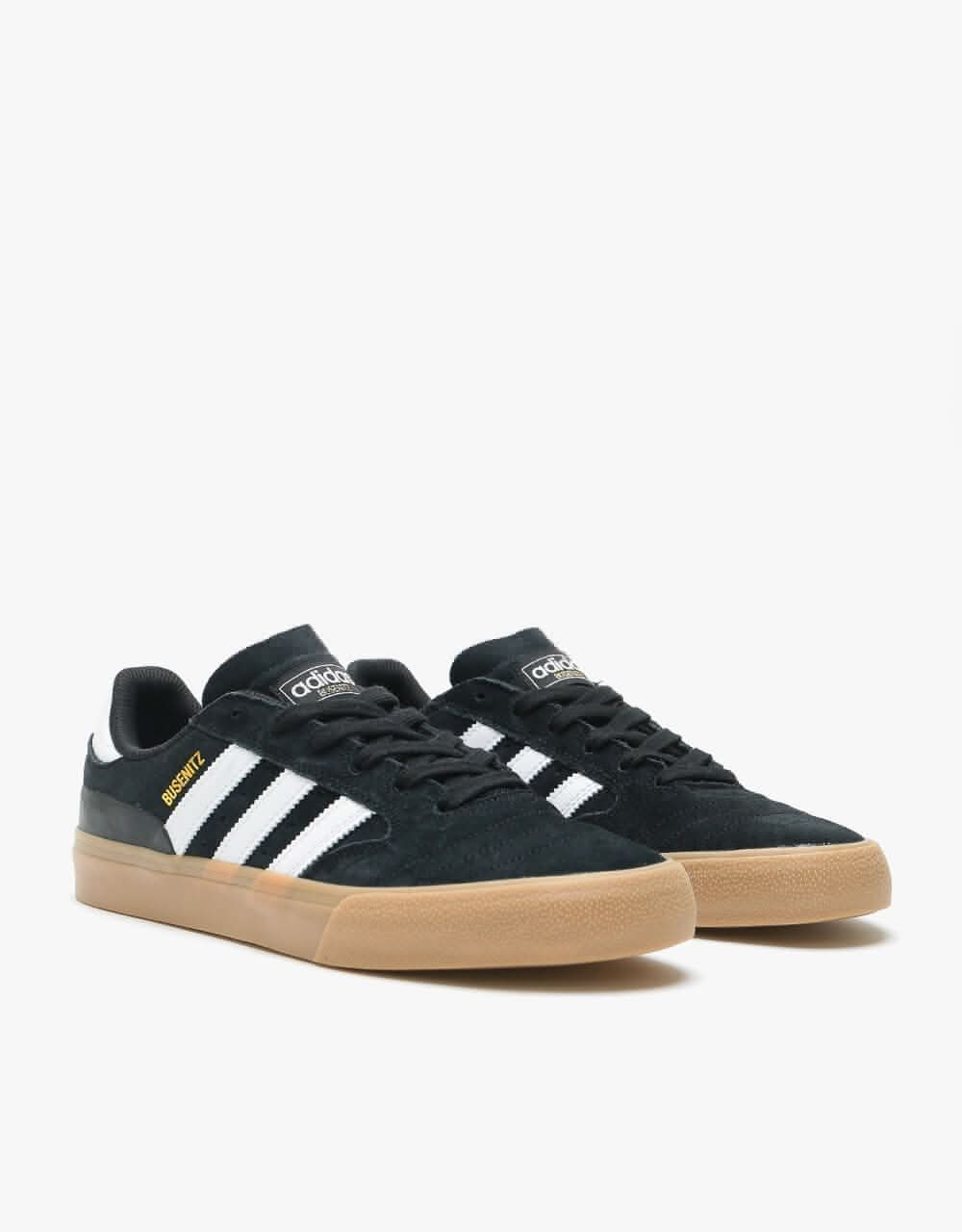 adidas Busenitz Vulc II Skate Shoes - Core Black/White/Gum