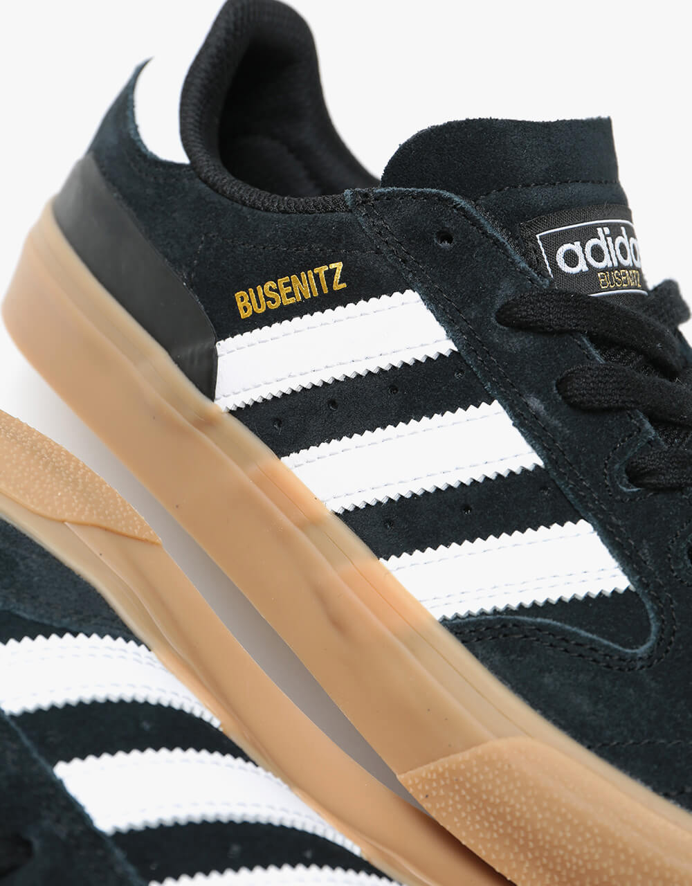 adidas Busenitz Vulc II Skate Shoes - Core Black/White/Gum
