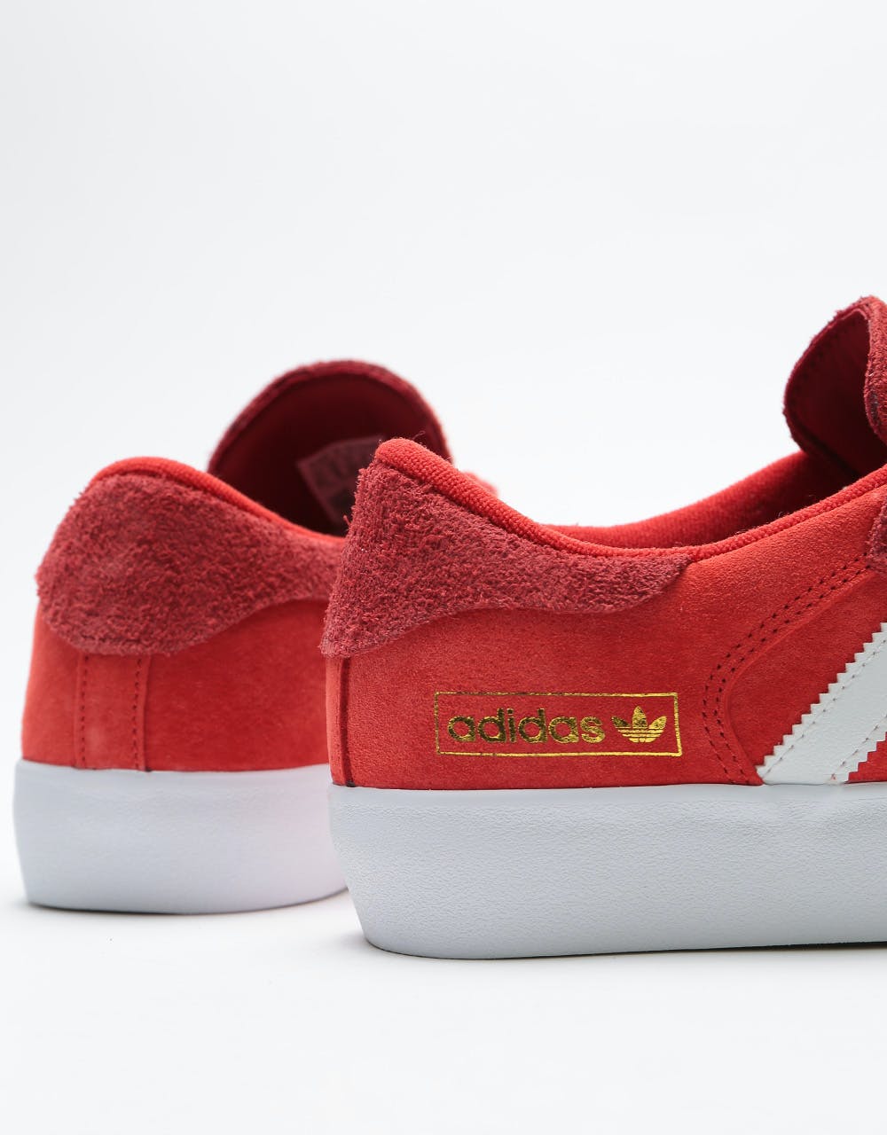 Adidas Matchbreak Super Skate Shoes - Brick/White/Gold Metallic