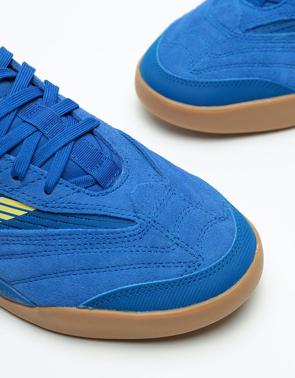 Adidas Copa Nationale Skate Shoes - Team Royal Blue/Yellow Tint/White