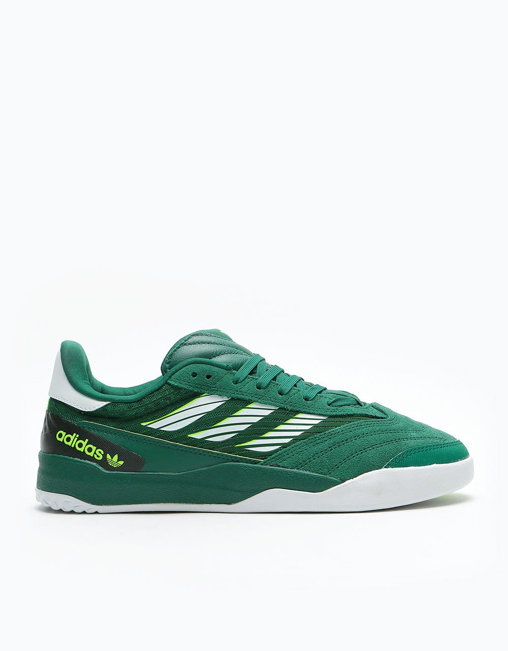Adidas Copa Nationale Skate Shoes - Collegiate Green/White/Signal Gree