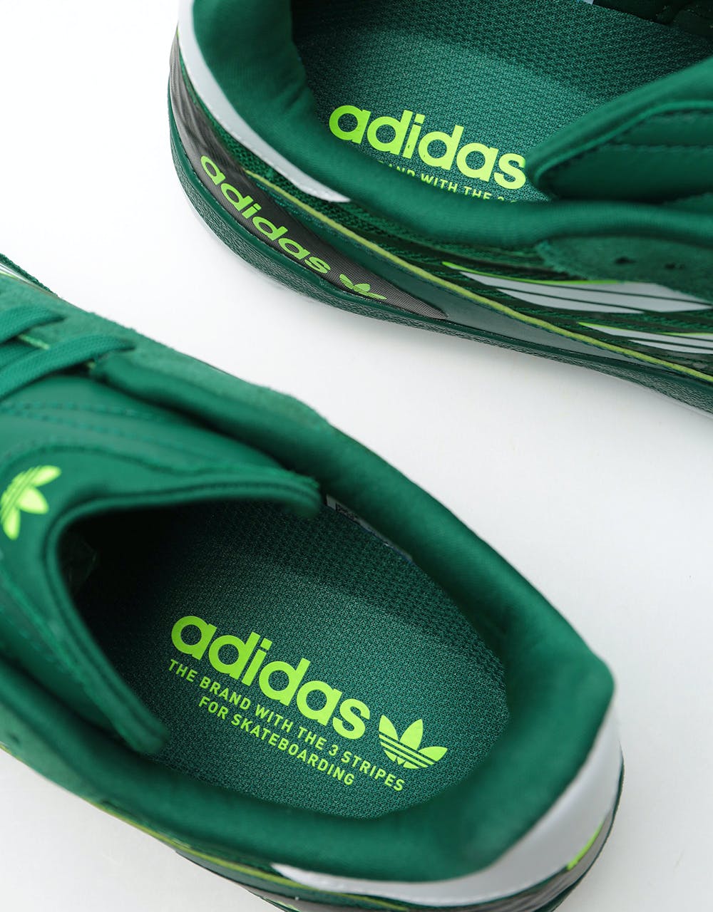 Adidas Copa Nationale Skate Shoes - Collegiate Green/White/Signal Gree