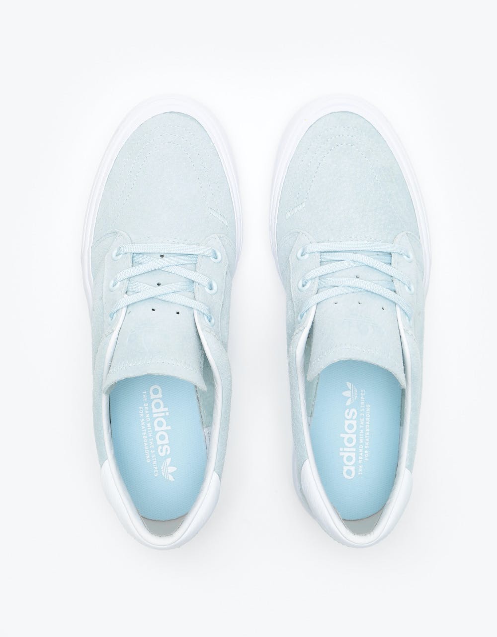 Adidas Coronado Skate Shoes - Sky Tint/Sky Tint/White