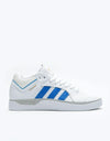 adidas Tyshawn Skate Shoes - White/Blue/Gold Metallic