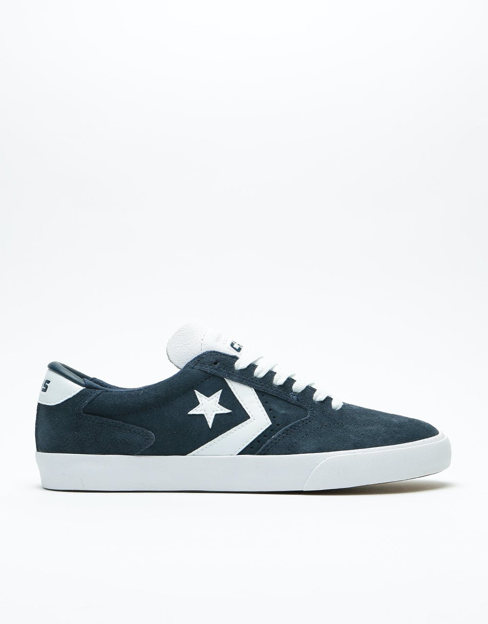 Converse Checkpoint Pro Ox Suede Skate Shoes - Obsidian/Wolf Grey/Whit
