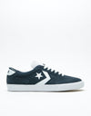Converse Checkpoint Pro Ox Suede Skate Shoes - Obsidian/Wolf Grey/White
