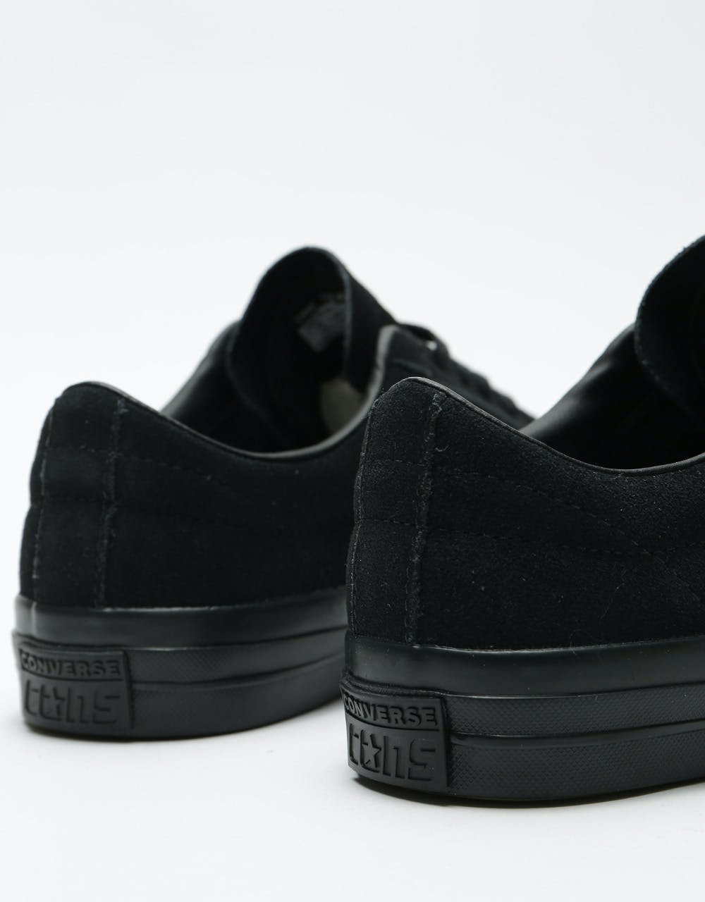 Converse One Star Pro Ox Suede Skate Shoes - Black/Black/Black