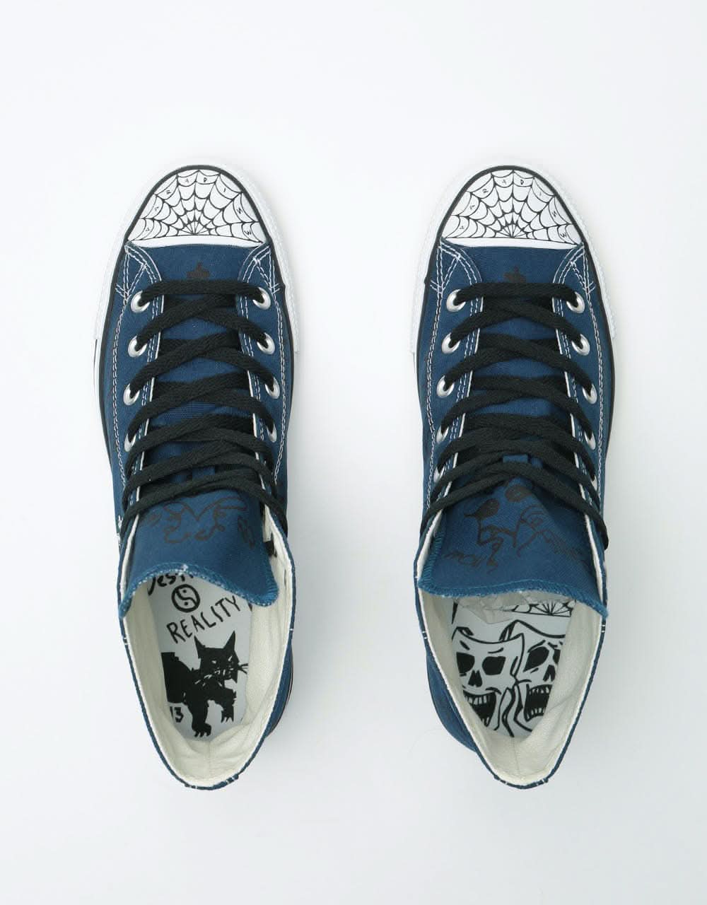 Converse CTAS Pro Hi SP Skate Shoes - Navy/Print