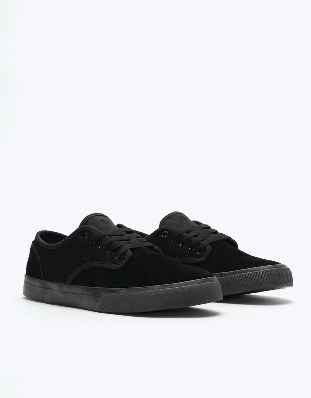 Emerica Wino Standard Skate Shoes - Black/Black