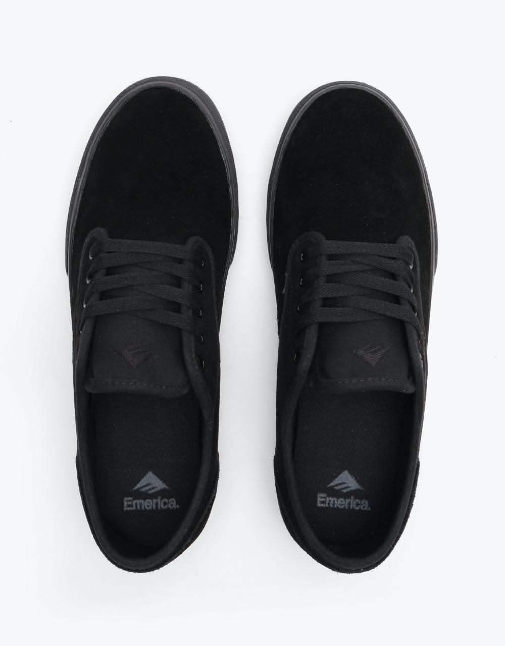 Emerica Wino Standard Skate Shoes - Black/Black