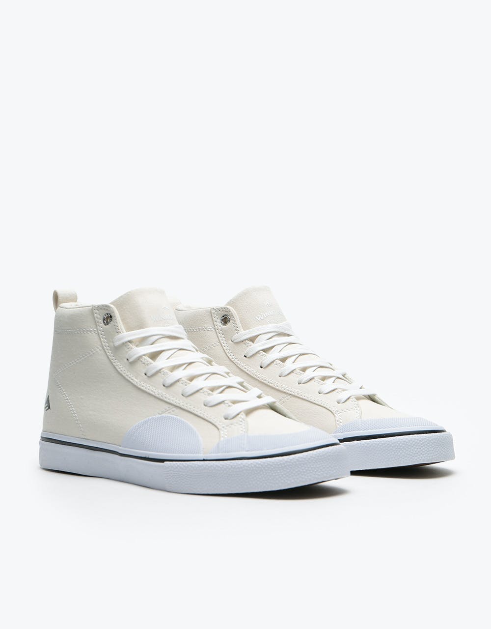 Emerica Omen High Skate Shoes - White