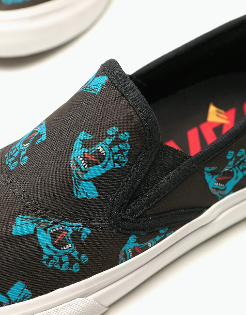 Emerica x Santa Cruz Wino G6 Slip-On Skate Shoes - Blue/Black