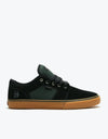 Etnies Barge LS Skate Shoes - Black/Green/Gum