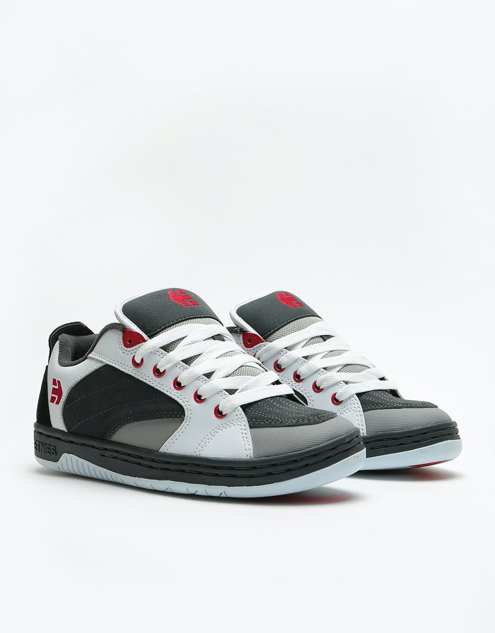Etnies Czar Skate Shoes - Grey/White/Red