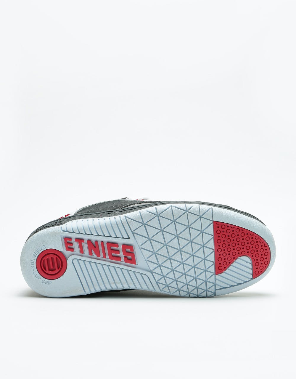 Etnies Czar Skate Shoes - Grey/White/Red