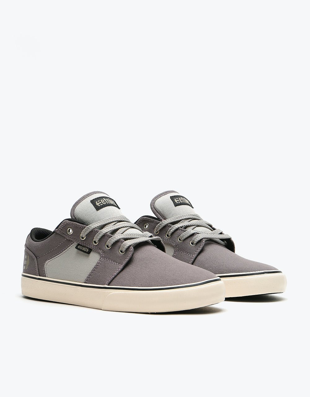 Etnies Barge Preserve Skate Shoes - Grey/Tan
