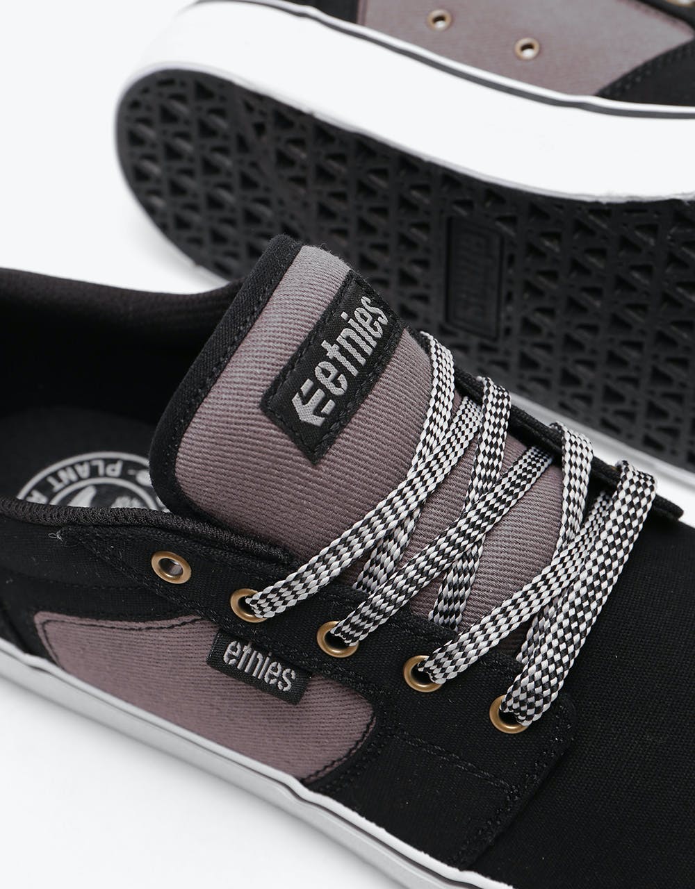 Etnies Barge Preserve Skate Shoes - Black/Brown/Grey