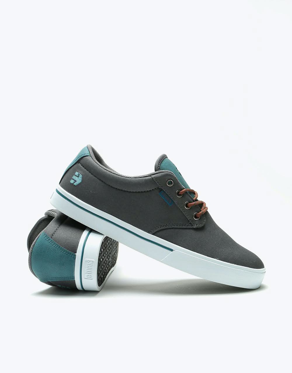 Etnies Jameson 2 Eco Skate Shoes - Grey/Blue/Gum