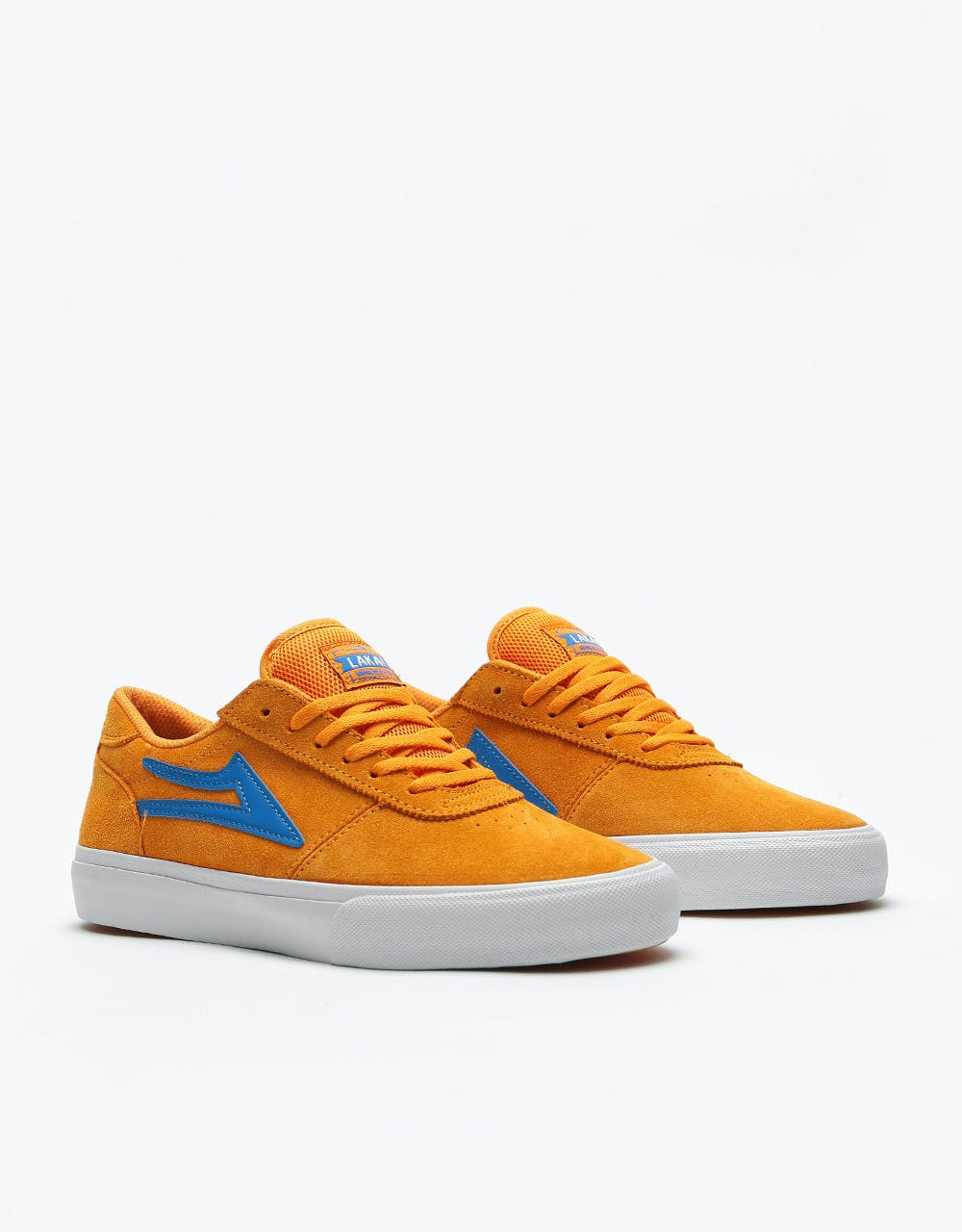 Lakai Manchester Skate Shoes - Mandarin Suede