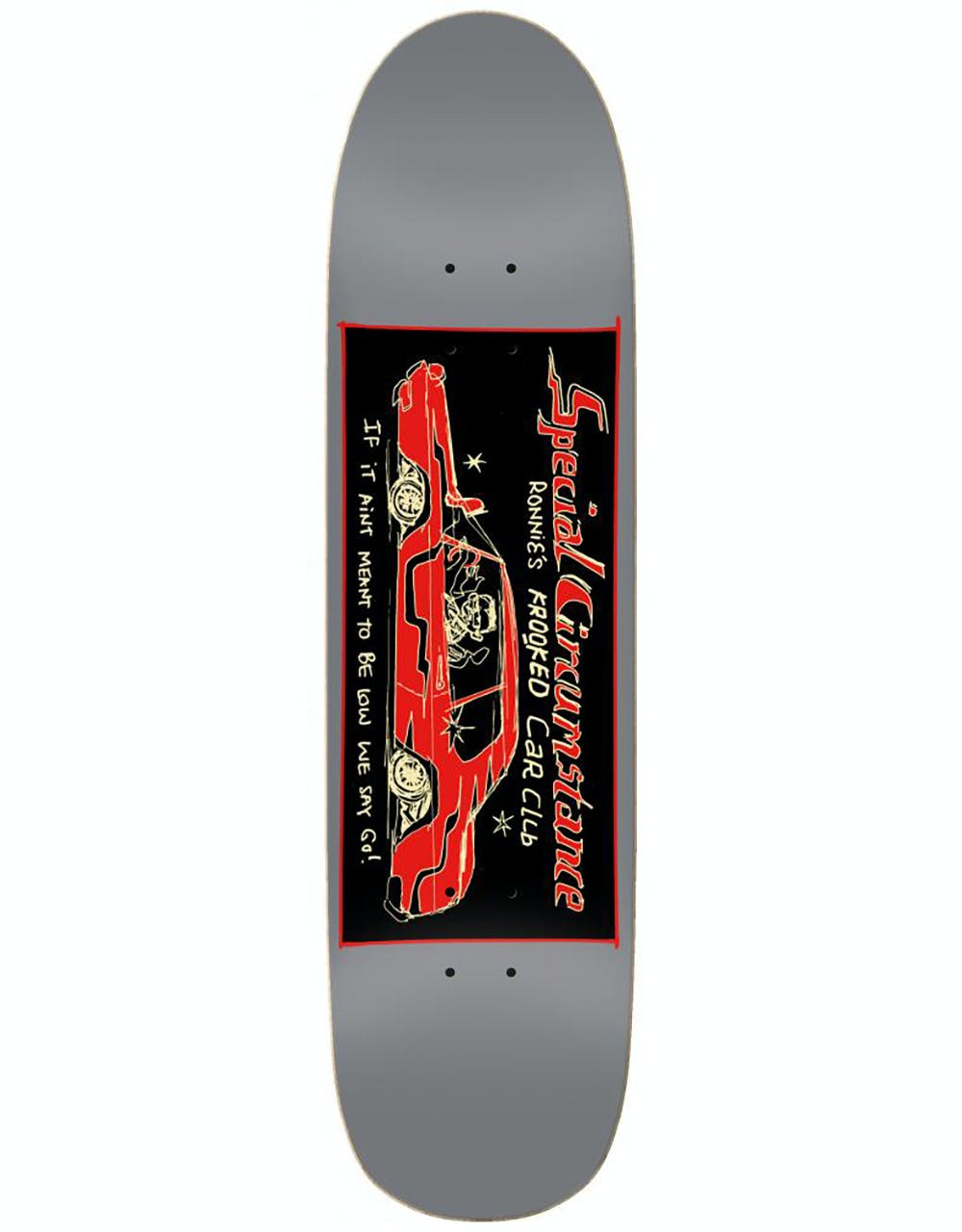 Krooked Ronnie Car Club Skateboard Deck - 8.25"