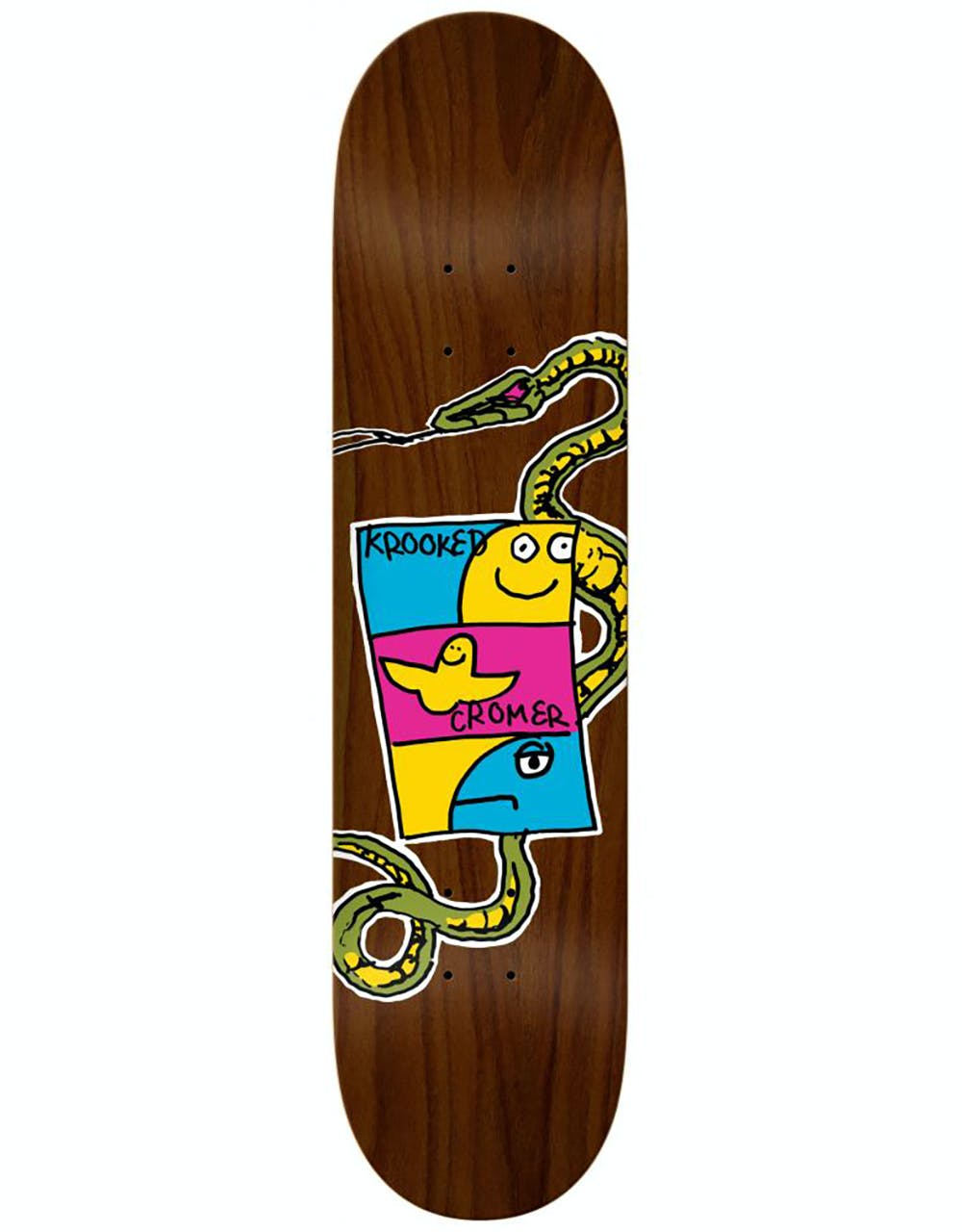 Krooked Cromer Viper Skateboard Deck - 8.06"