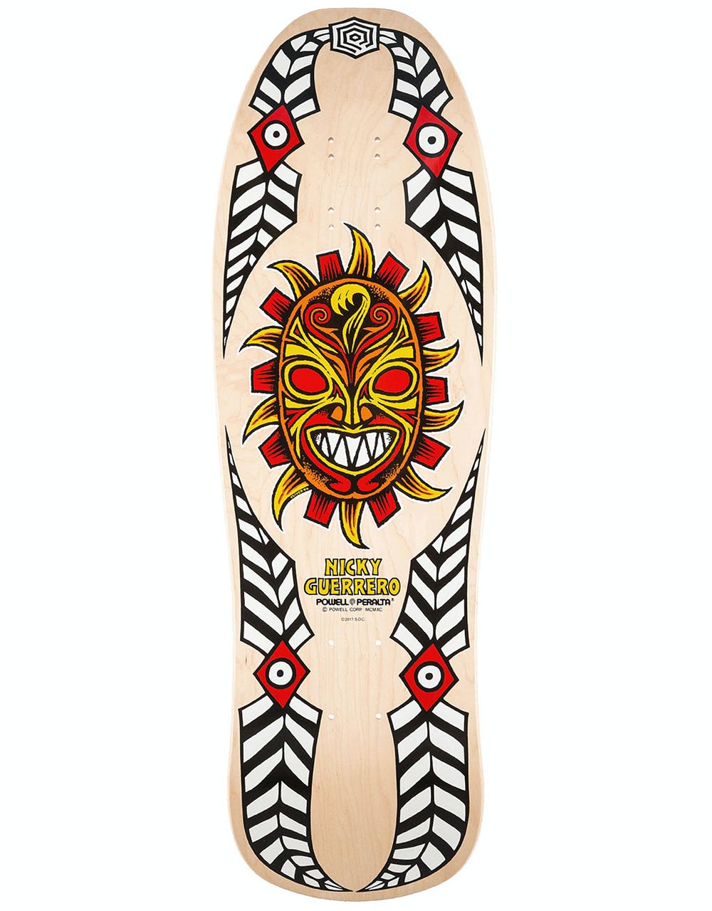 Powell Peralta Guerrero Mask Reissue Skateboard Deck - 10"