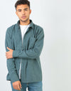 Route One Hounds Flannel Shirt - Seagrass