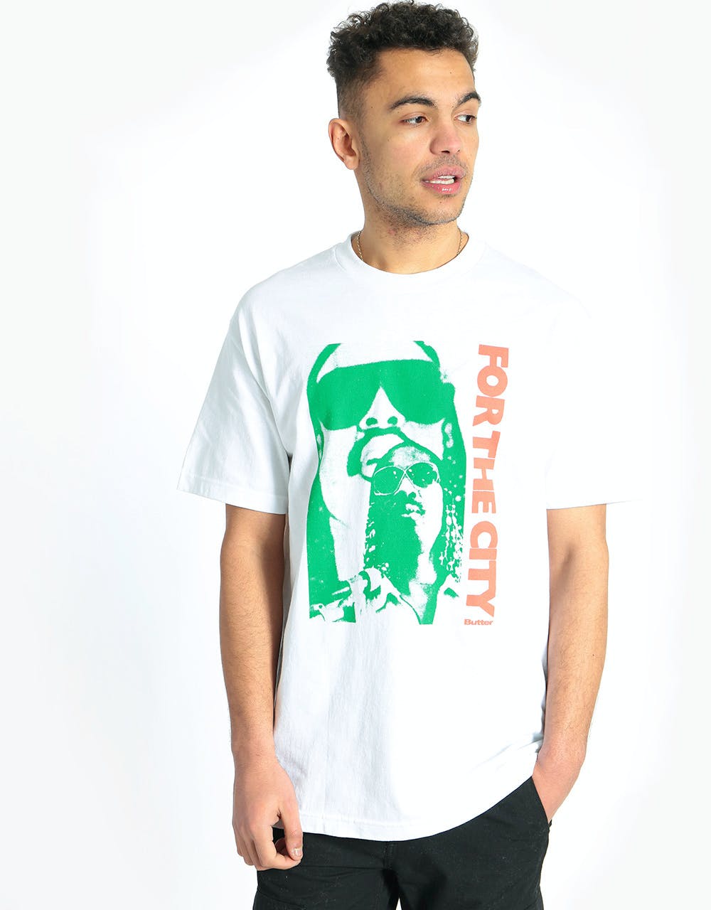 Butter Goods x FTC For The City T-Shirt - White