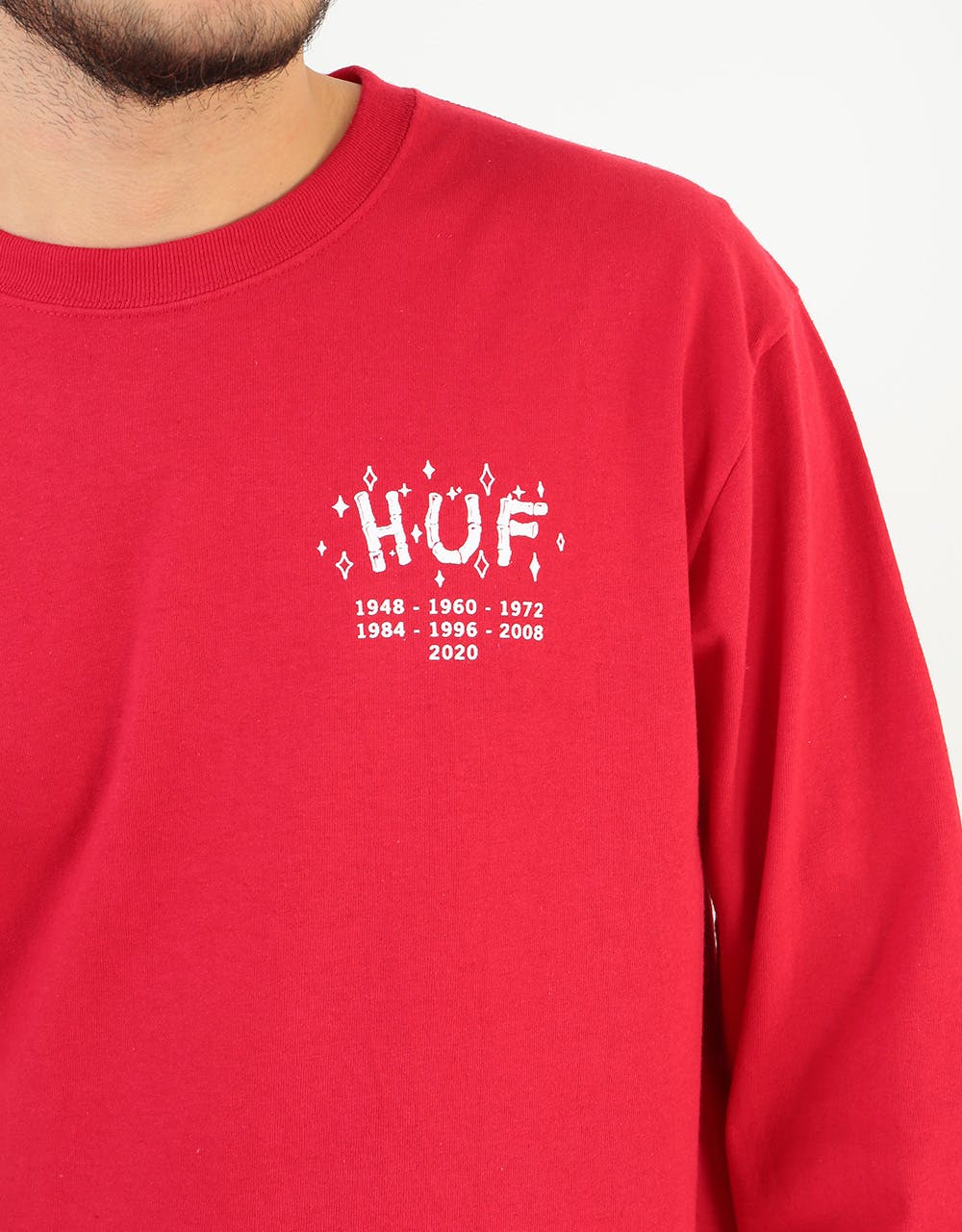 HUF Year of the Rat L/S T-Shirt - Red