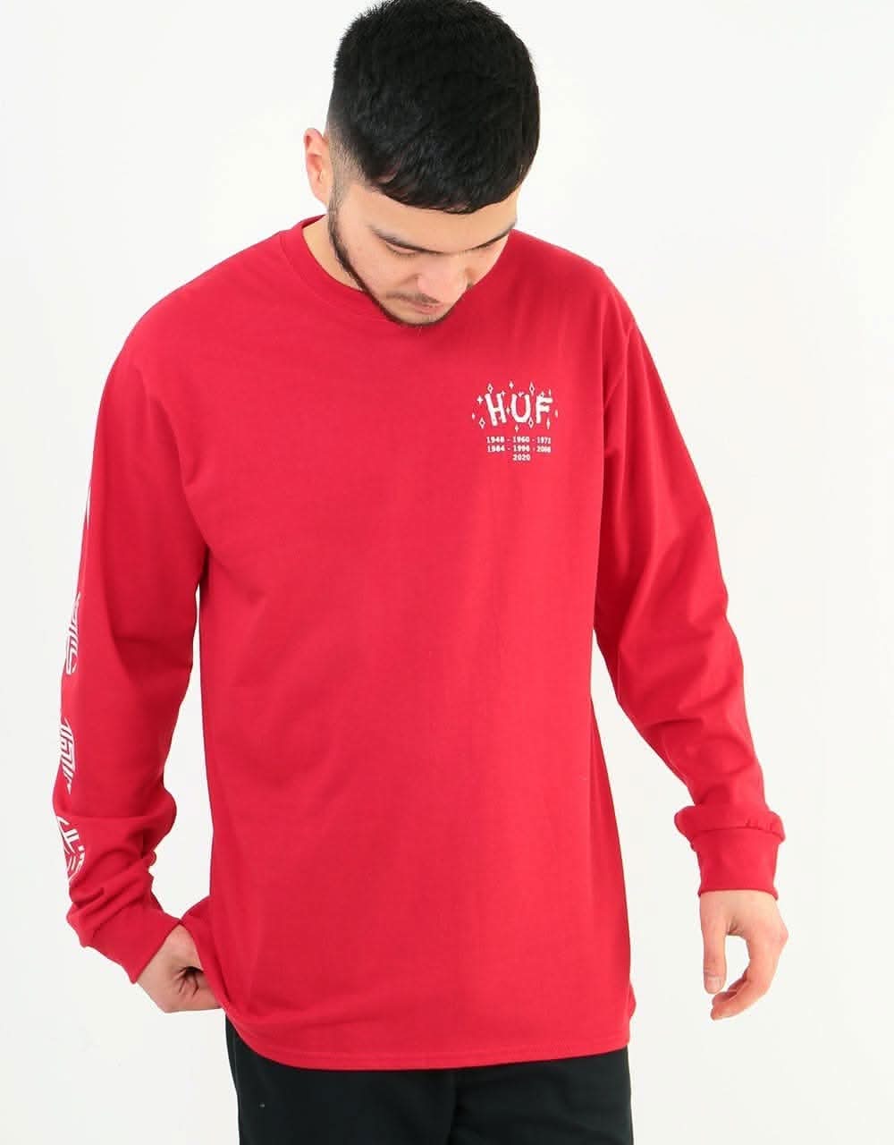 HUF Year of the Rat L/S T-Shirt - Red