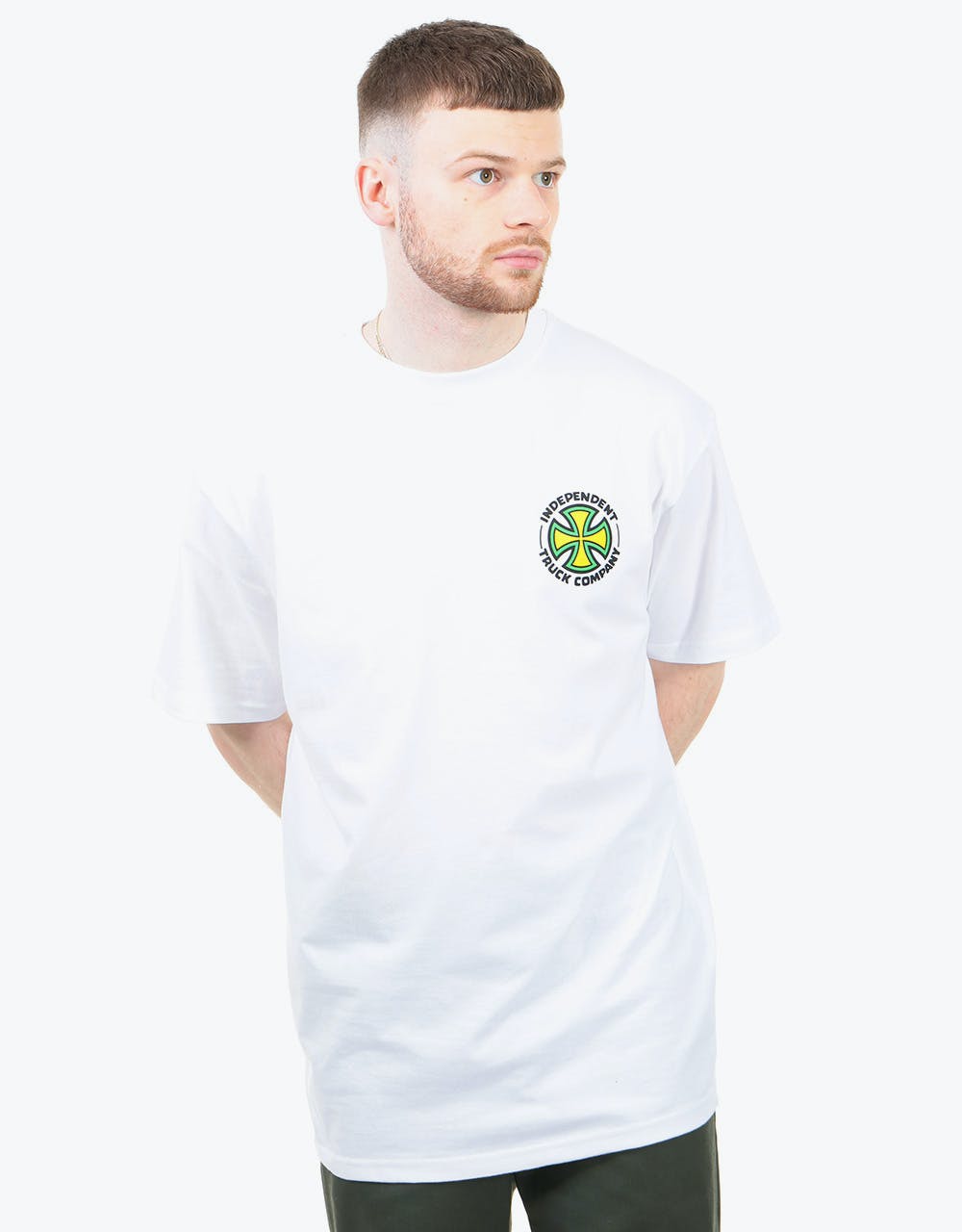 Independent Repeat Cross T-Shirt - White