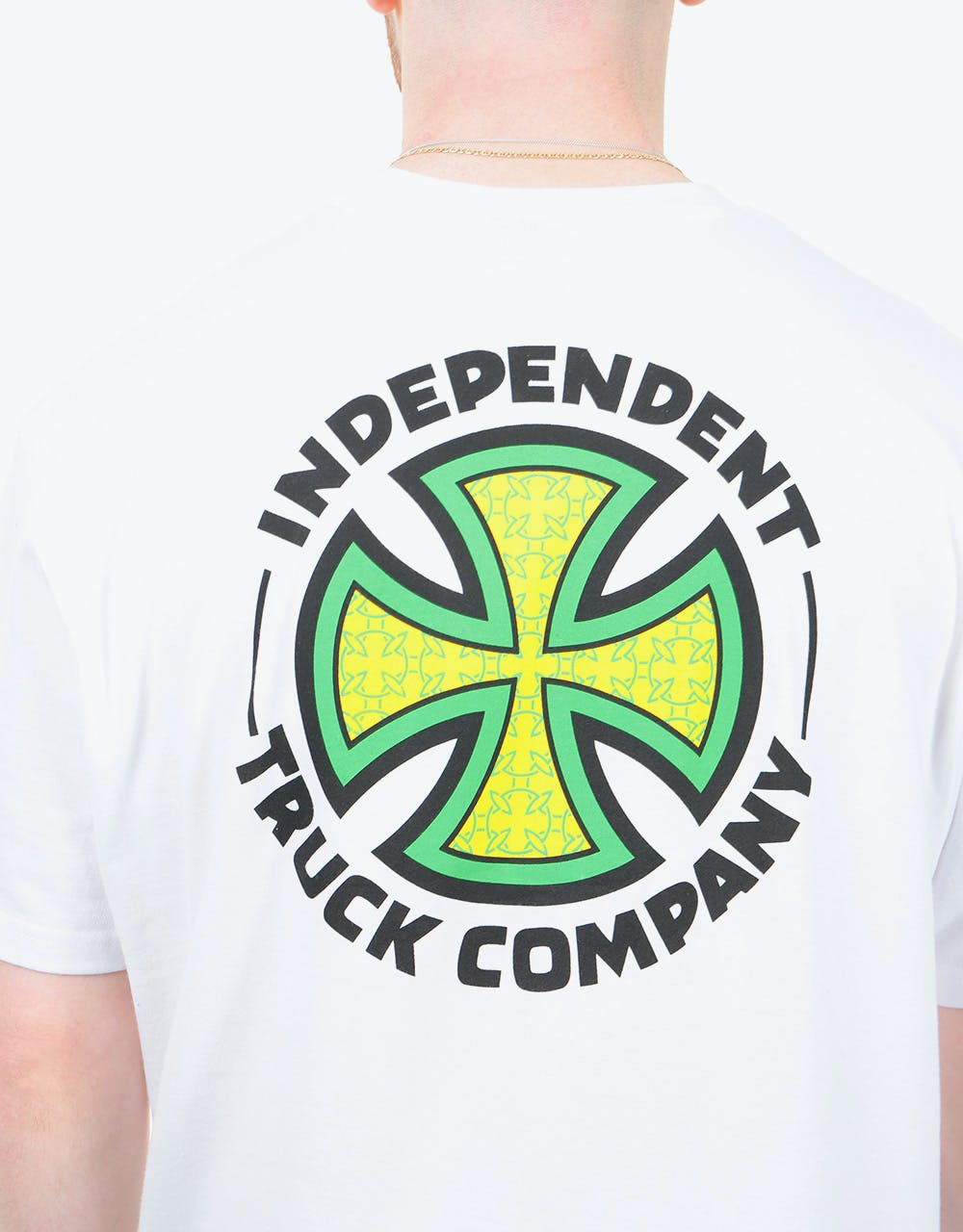Independent Repeat Cross T-Shirt - White