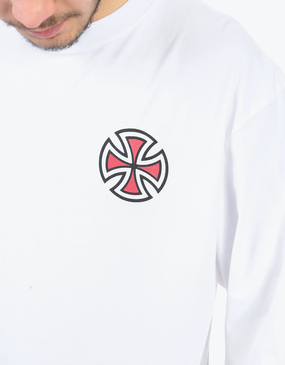 Independent Shear L/S T-Shirt - White