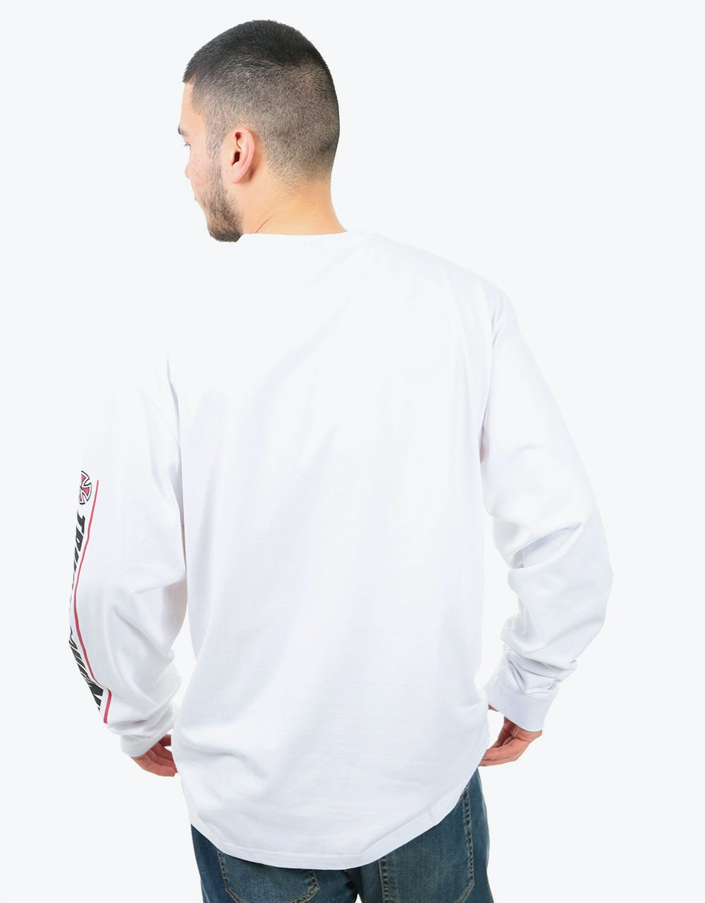 Independent Shear L/S T-Shirt - White