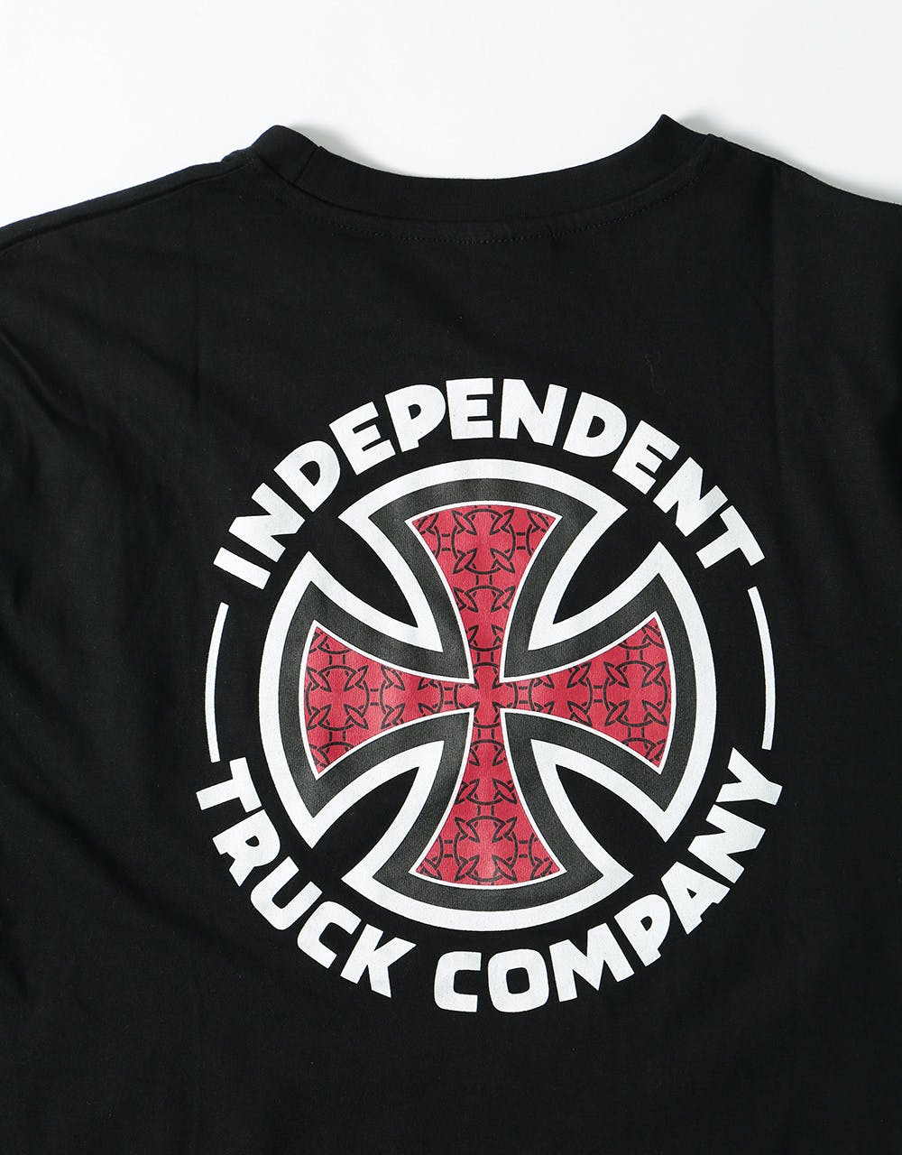 Independent Repeat Cross L/S T-Shirt - Black