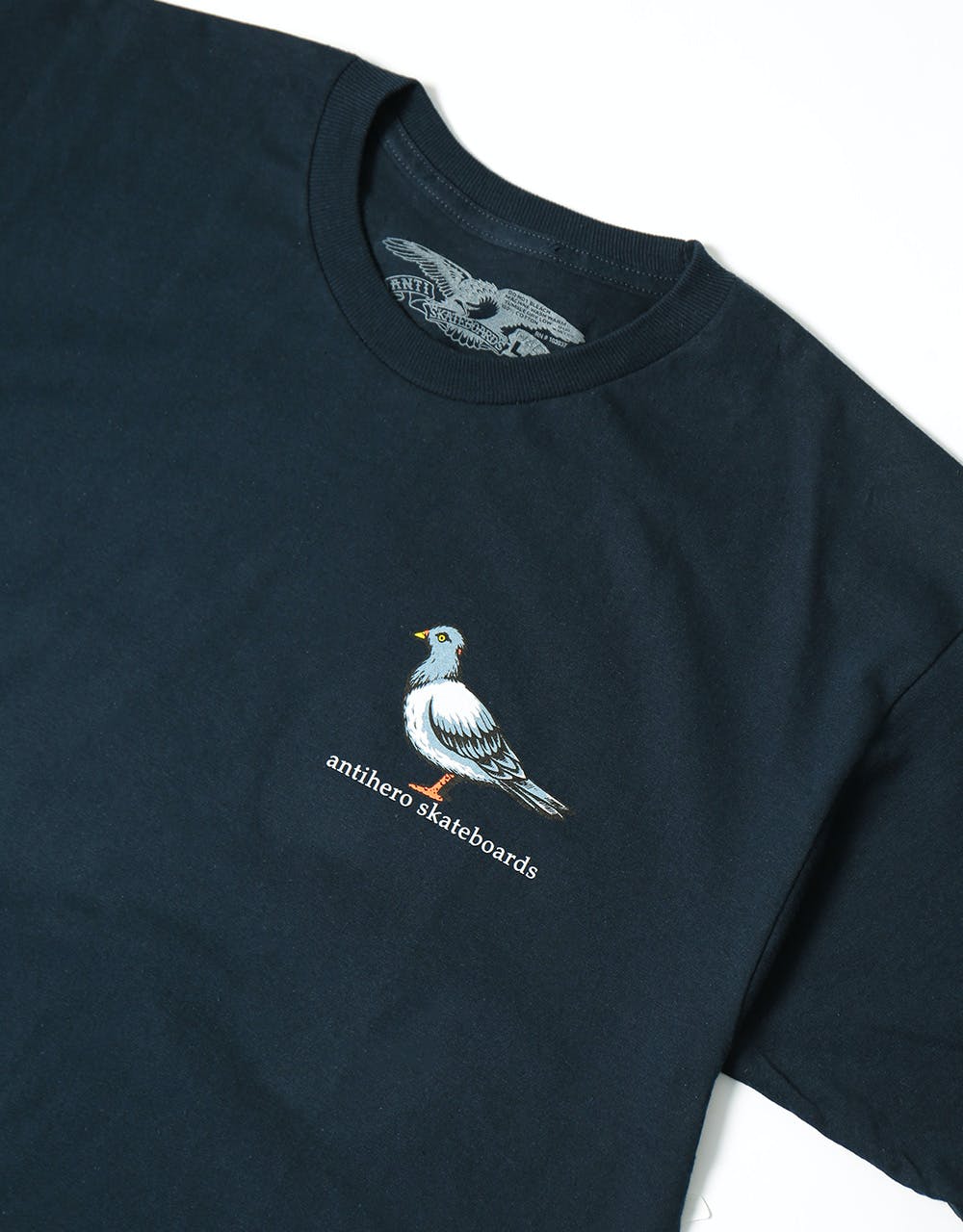Anti Hero Lil Pigeon T-Shirt - Navy