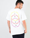 Route One In Circles T-Shirt - White