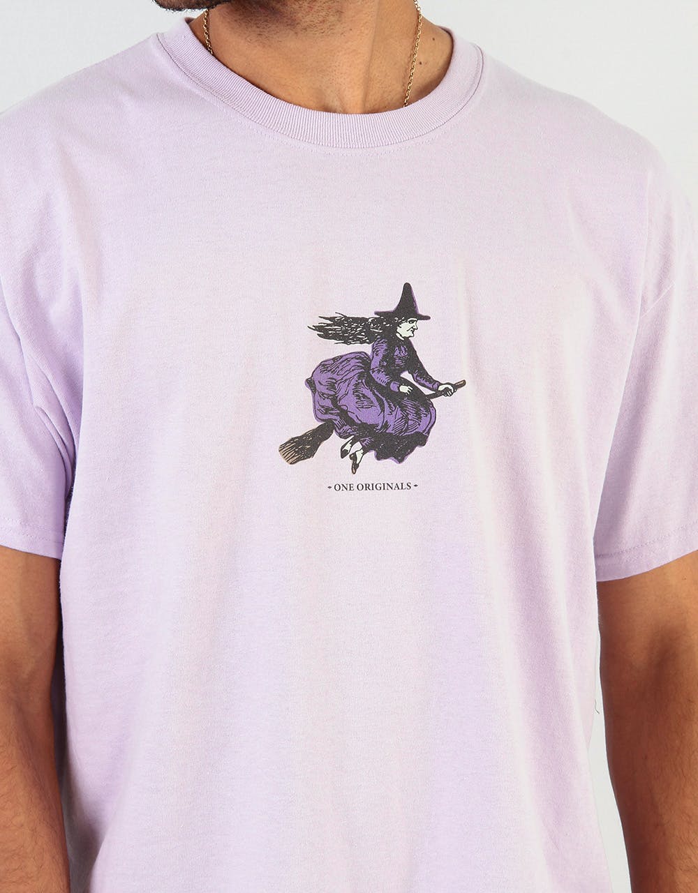 Route One Flying Sorceress T-Shirt - Orchid