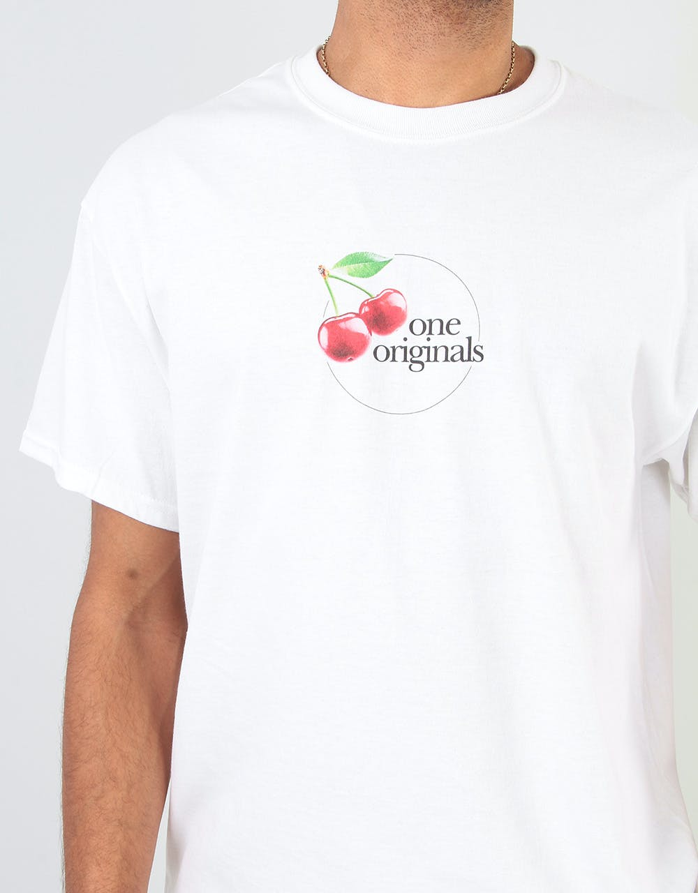 Route One Cherries T-Shirt - White