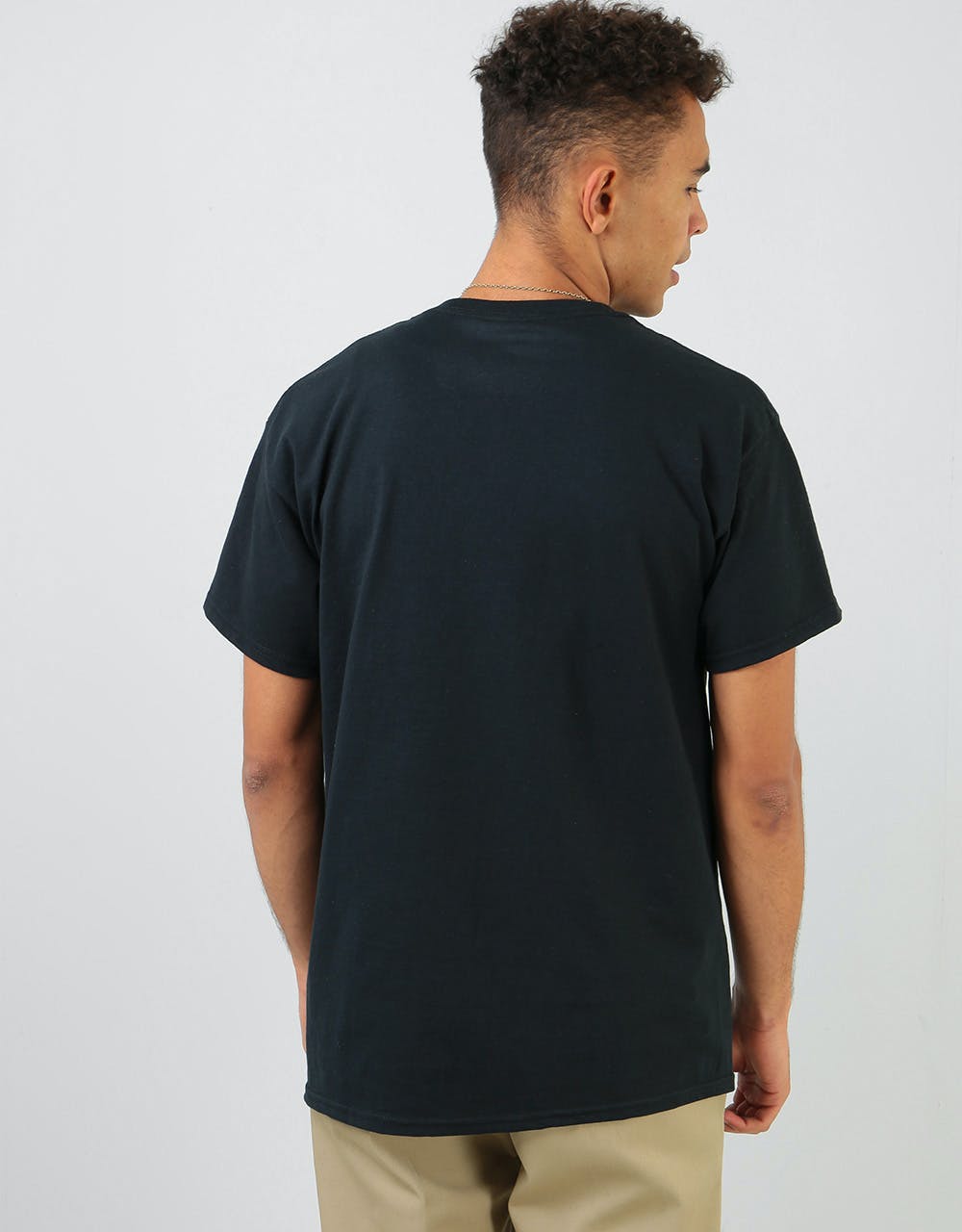 Route One Sunflower T-Shirt - Black